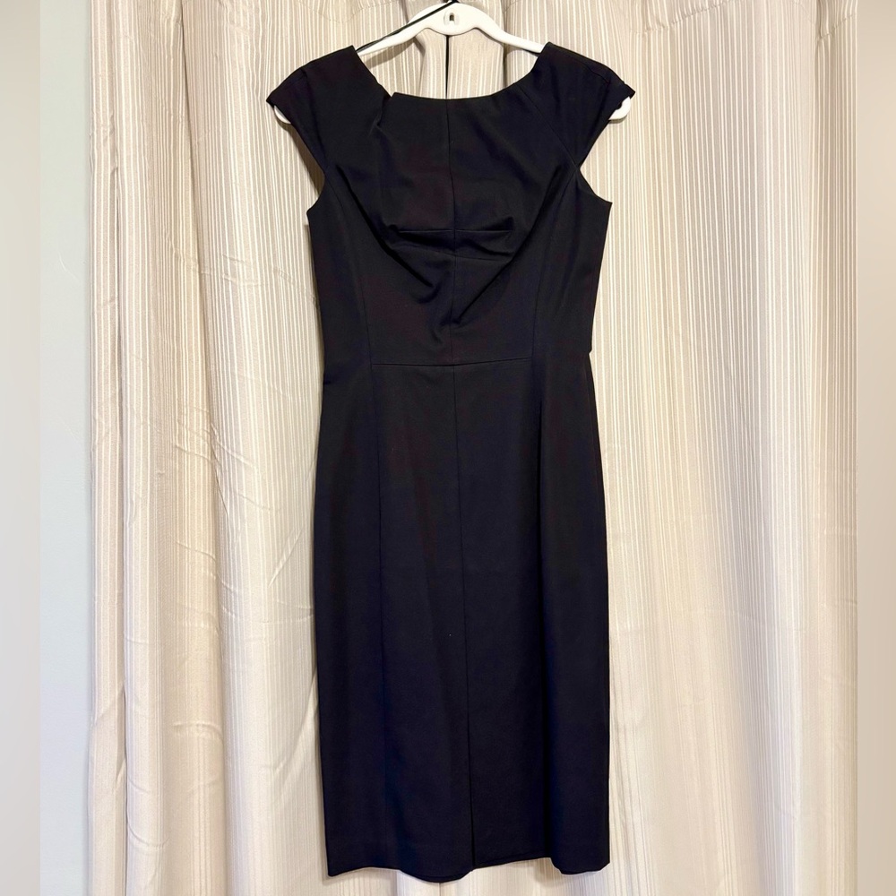 Banana Republic Black Midi Cocktail Dress-NWT